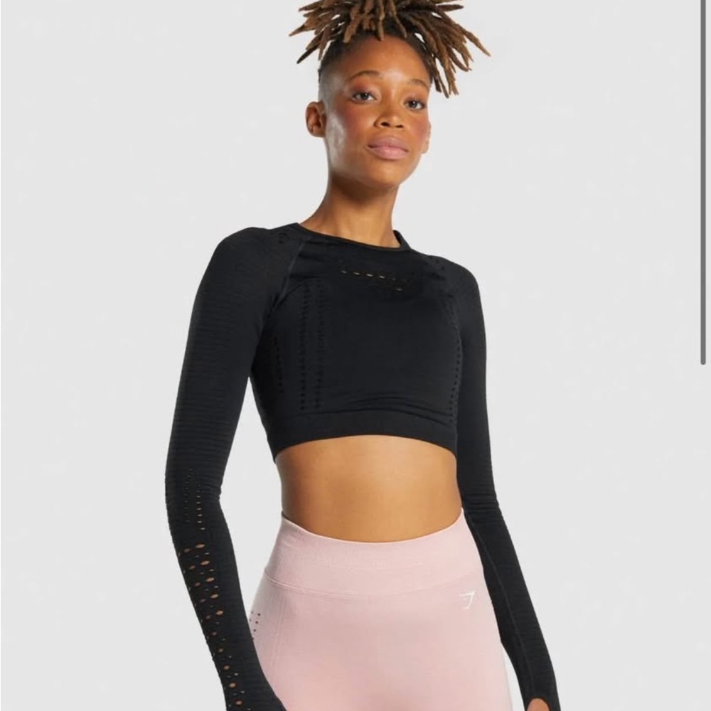 Black Long Sleeve Women's Top